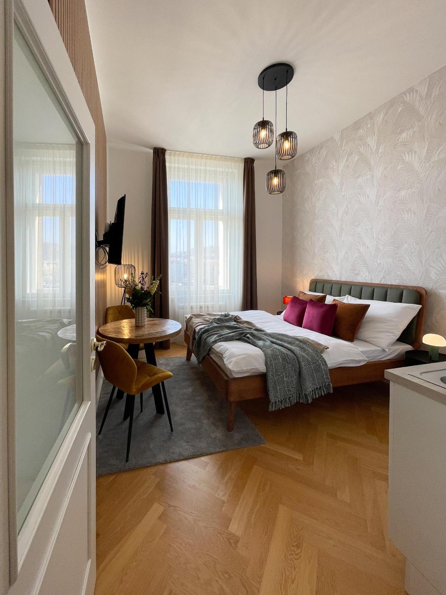 פראג Rasinovo Nabrezi - Riverside Residence מראה חיצוני תמונה
